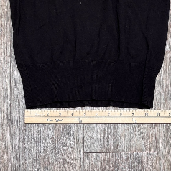 Express Design Studio Black Turtleneck Balloon Sleeve Sweater | Size: S - Picture 4 of 8